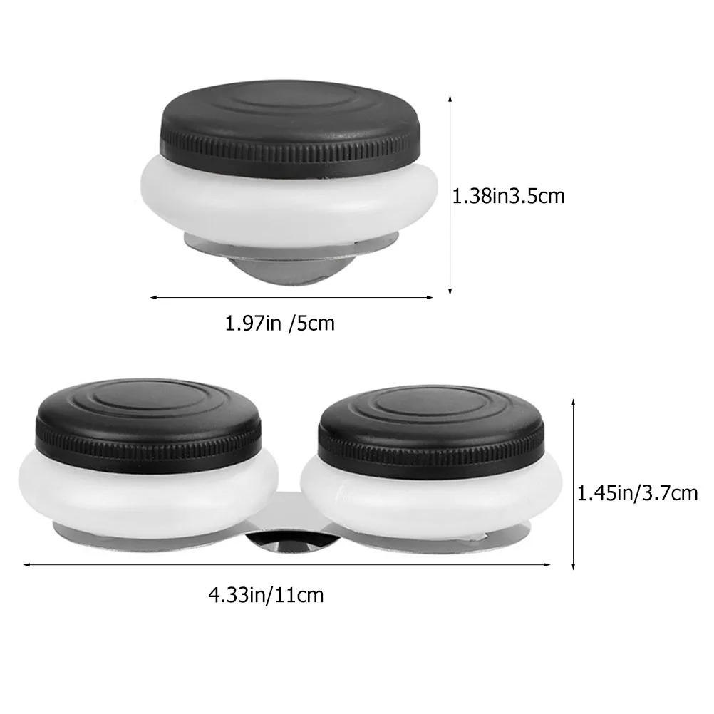Paint Brush Washer Cup Portable Oil Painting Cleaner Halloween Christmas Paint Mix Cup Brush Cleaning Cup Metal Paint Cups 2PCS