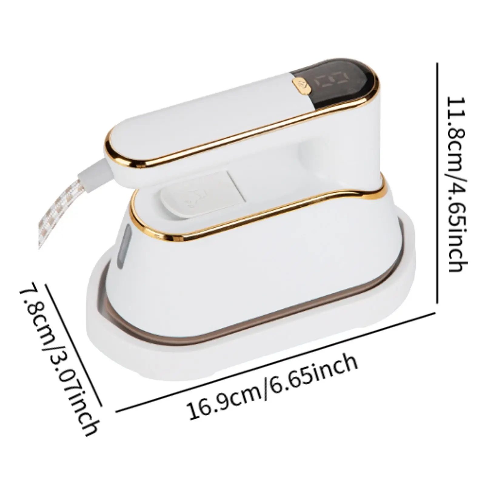 Мини-утюг для удаления морщин с одежды, декор, поддержка сухого и влажного глажки, путешествия