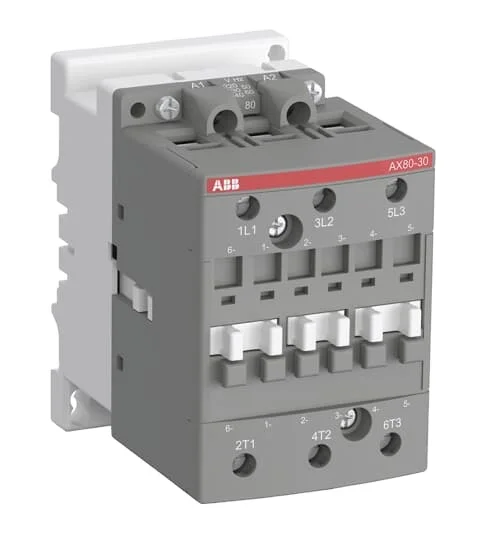 

types of contactor AX series three-pole AC coil contactor (AC coil) 1SBL411074R8000 AX80-30-11 80*220-230V 50Hz/230-240V 60Hz