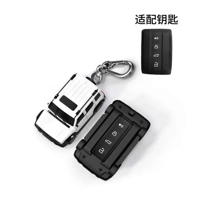 For Tank 300 Appearance for Great Wall GWM WEY TANK 300 500 Tank300 Tank500 Smart Remote Car Key Case Cover Case Holder Housing