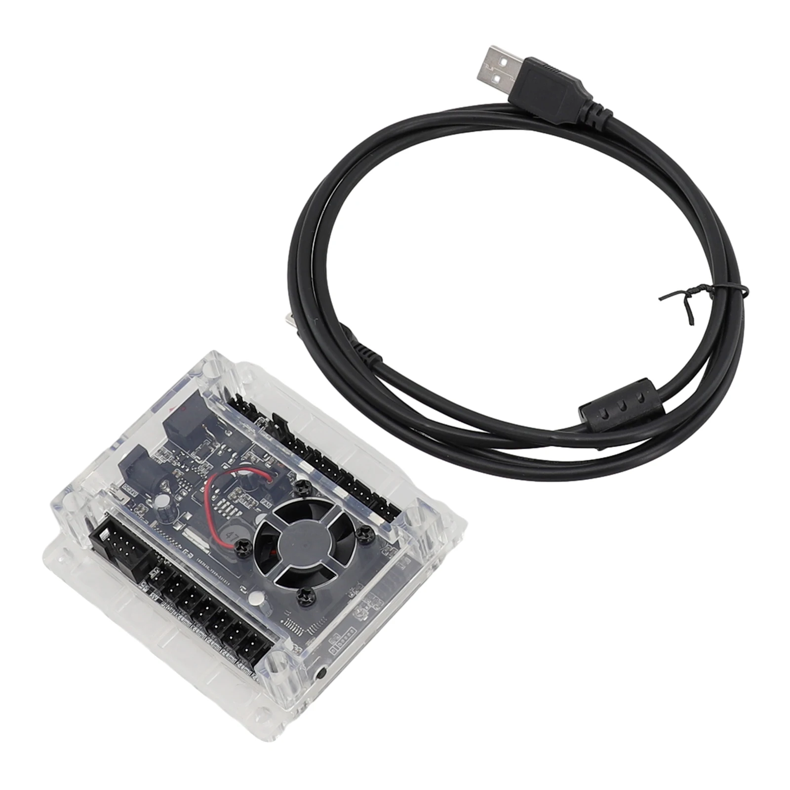 

Плата управления гравировальным оборудованием для GRBL с USB-подключением, интегрированным автономным модулем и расширенным пользовательским контролем