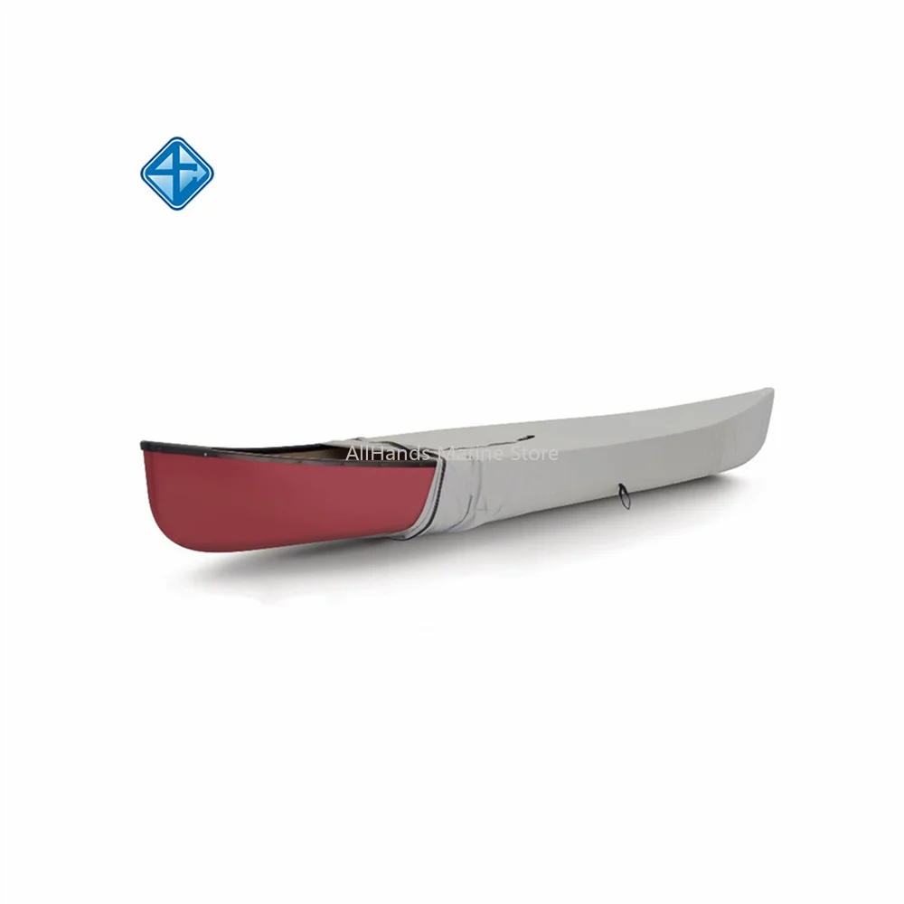Marine Grade Durable 300D/600D Polyester Waterproof And UV Resistant Protection Canoe/kayak Boat Cover