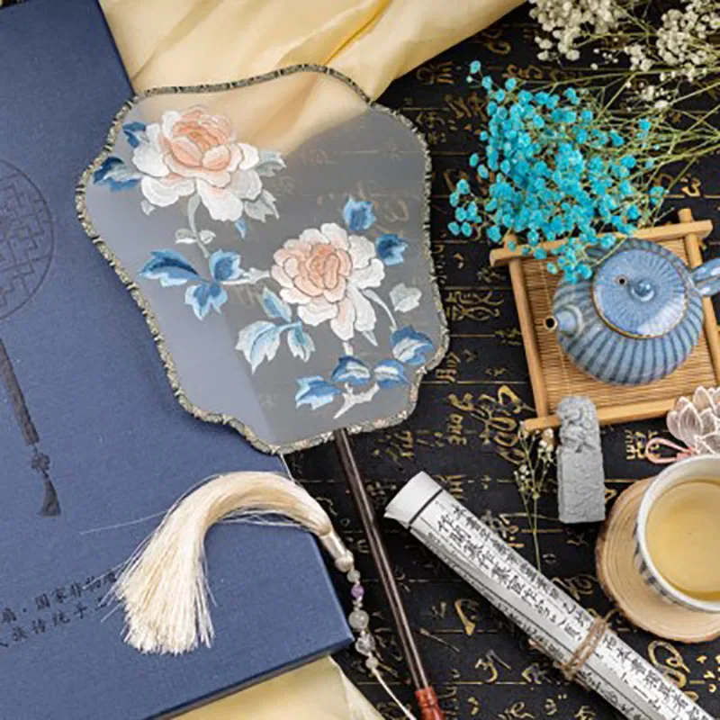

Suzhou Embroidered Flower Pattern Handmade Hanfu, Single Sided Hanfu, Embroidered Animal, Show Gift