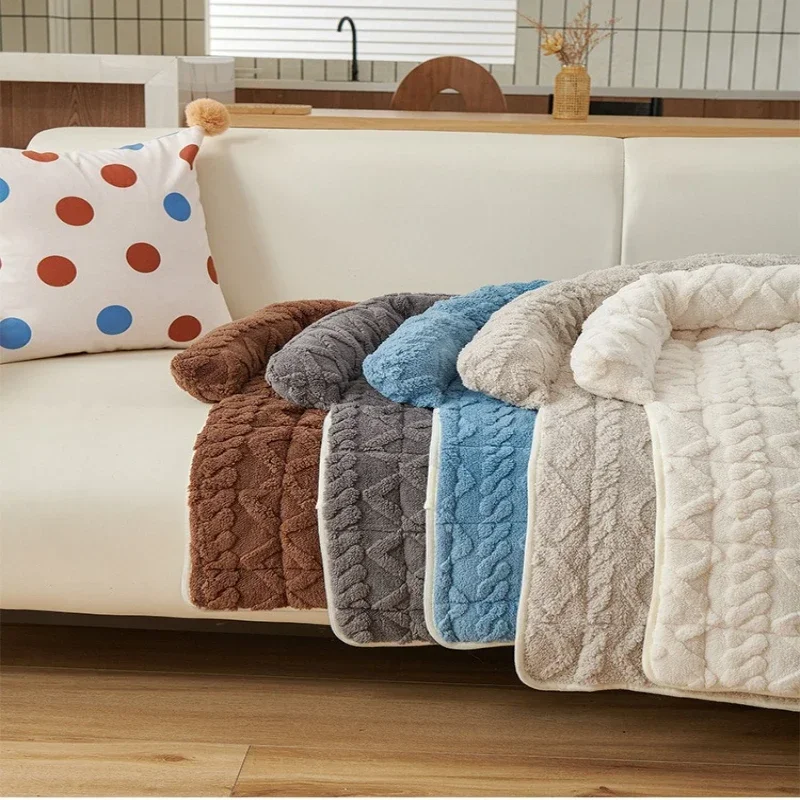 1 قطعة الشتاء الدافئة غطاء مقعد أريكة الكلب لينة رشاقته أفخم القطط الكلاب الأريكة حصيرة الحيوانات الأليفة الصغيرة منصات السرير دائم بطانية السفر داخلي البساط