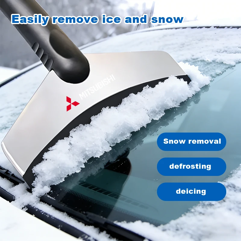 

Автомобильная щетка для очистки снега, лопата, стеклянные скребки для льда, аксессуары для инструментов, подходят для Mitsubishi Outlander Xpander ASX Delica Pajero Lancer