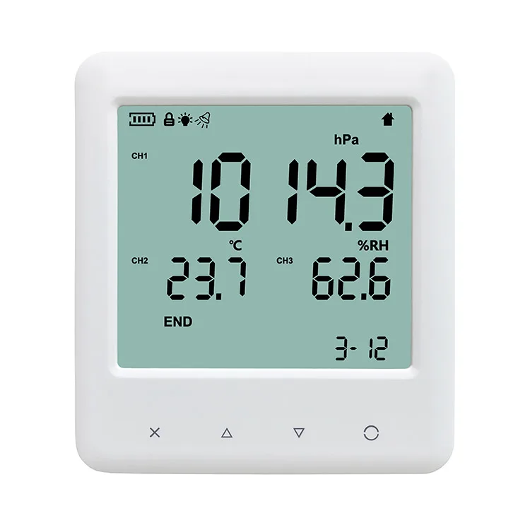 

Цифровой термогигрометр для мониторинга температуры, влажности и давления воздуха