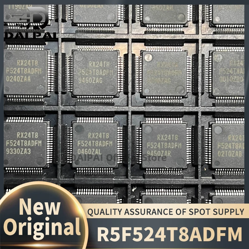 

(2-10piece) 100% New original R5F524T8ADFM F524T8ADFM RX24T8 QFP-64 R5F524T8ADFP QFP-100 Microcontroller chip