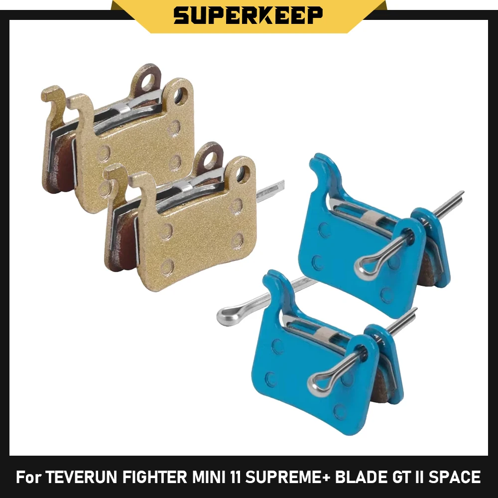 Disc Brake Pad for TEVERUN FIGHTER MINI 11 SUPREME+ BLADE GT II SPACE Electric Scooter 2-Piston Hydraulic Accessories