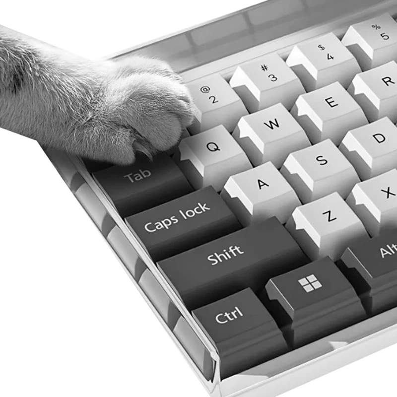 HOT! 78/108 Keys Acrylic Transparent Dust-Proof Keyboard Case Mechanical Keyboard Dust Cover For E-Sports Computer Gamer