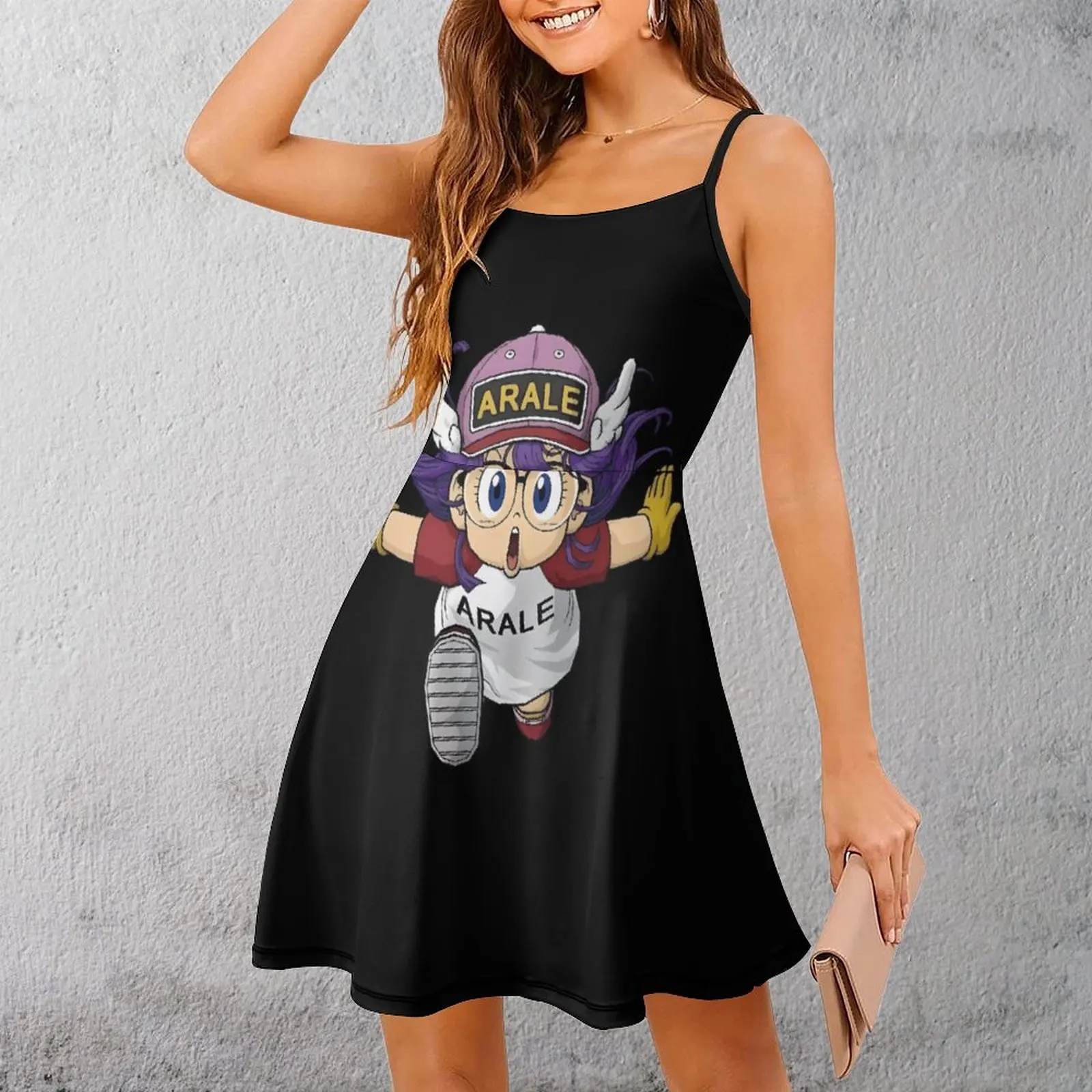 arale-personagem-design-feminino-vestido-estilingue-humor-grafico-vestido-de-tiras-criativo-sexy-vestido-feminino-cocktails