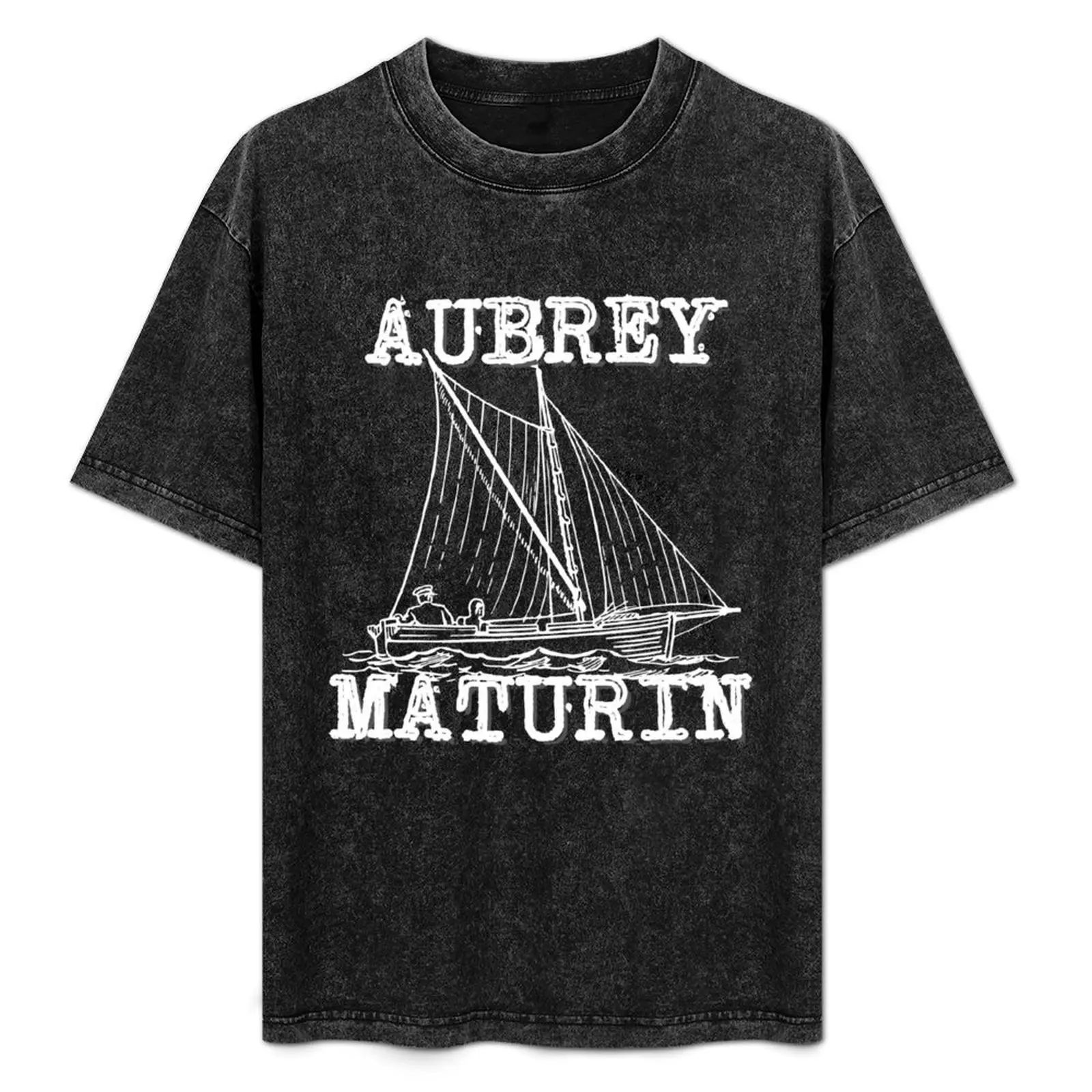 Aubrey Maturin 2022 Camiseta de parodia divertida de Jack y Stephen, camiseta informal de manga corta con ajuste relajado