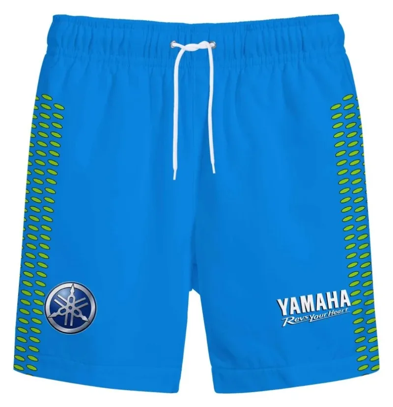

2026 Summer Hot Selling Yamaha 3D Fashionable Sports Shorts for Men and Women Trendy Casual Motorcycle Riding Sports Shorts