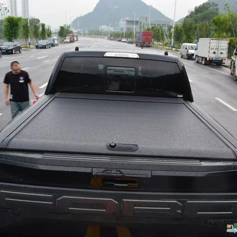 Tonneau cover for Hilux Revo Vigo Tundra Navara Np300 L200 Triton ram 1500 F150 Ranger Wildtrak Colorado Silverado roller lid