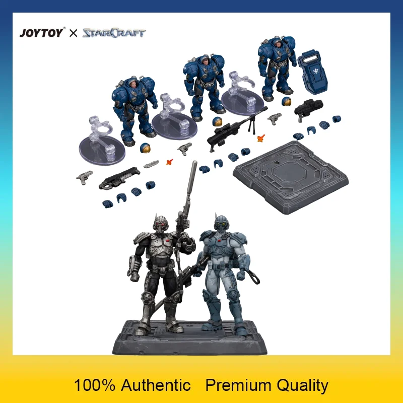 preordine-set-di-action-figure-in-scala-1-25-di-joytoy-starcraft-composto-da-terran-marines-e-terran-ghosts-in-arrivo-a-novembre-modellino-da-collezione