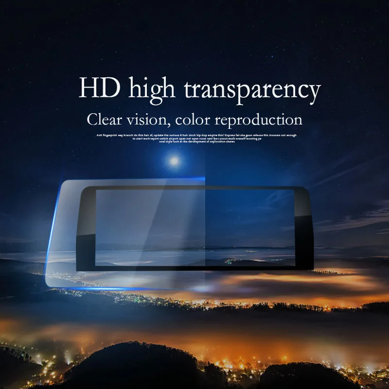 Car interior Instrument panel membrane LCD screen Tempered glass protective film Accessories For Volkswagen Golf 7 MK7 2018-2023