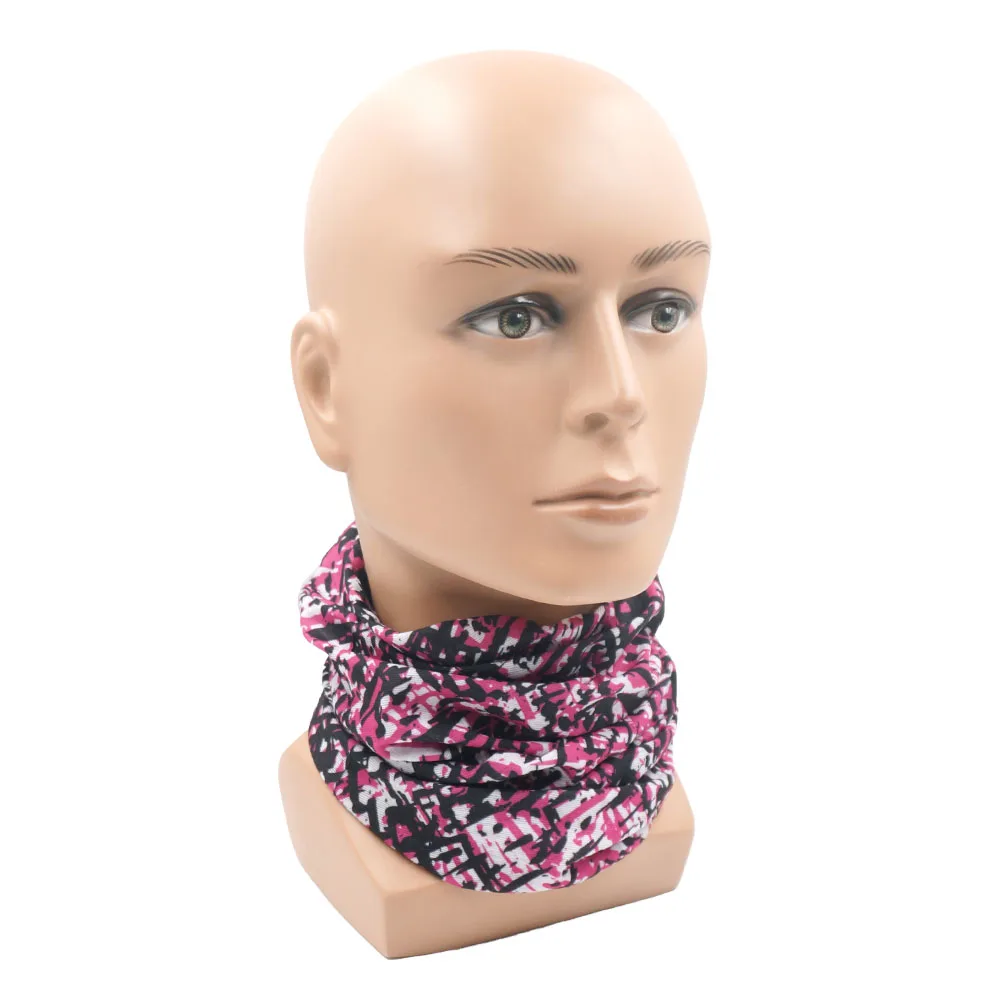 Camo Hunting Neck Gaiter Hiking Running Seamless Bandanas Men Hunting Face Shield Multifunctional Women Tube Scarf Headwear