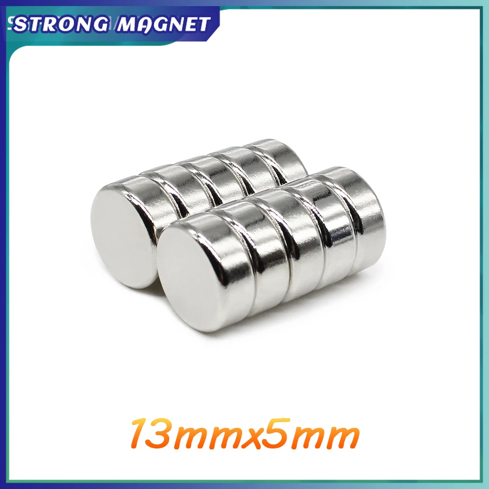 

5/10/20/50/100PCS 13x5 Disc Neodymium Magnets Strong 13mm x 5mm Permanent Round Magnet 13x5mm Powerful Magnetic Magnets 13*5 mm