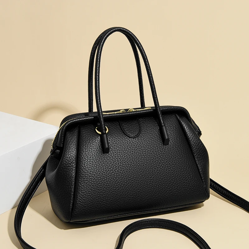 

New Fashion Women PU Leather Shoulder Bag Luxury Designer Handbag Elegant Crossbody Purse for Ladies Casual Outfit Tote Bag Gift