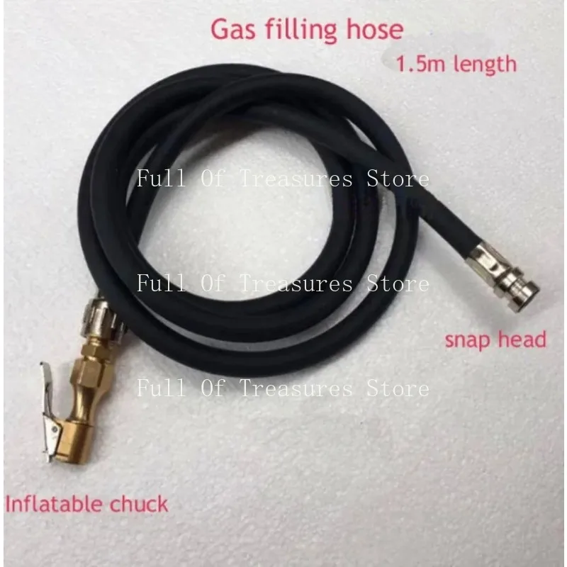 

Шиномонтажный шланг для накачивания и комплект для сборки воздушного патрона длиной 1,5 м, черный