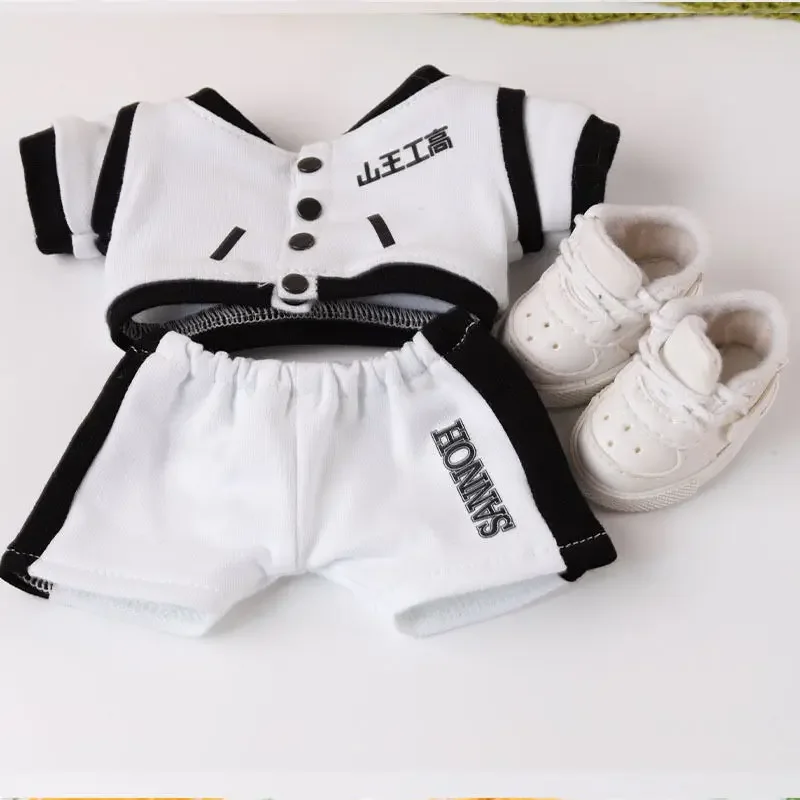 10cm baby clothes, 20cm basketball team training clothes, hoodies, T-shirts, outerwear, sportswear