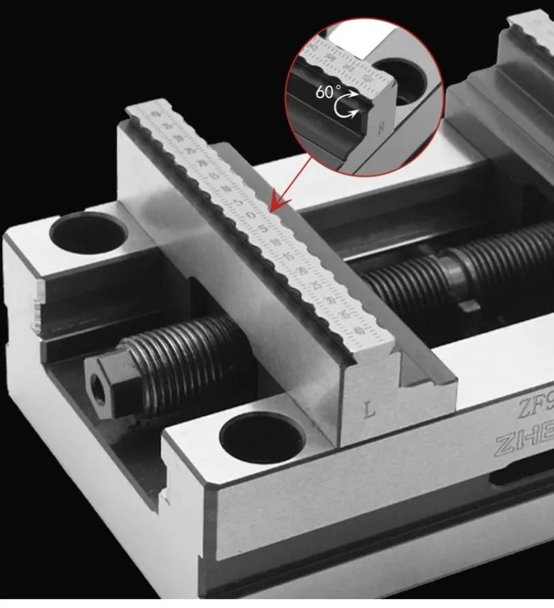 

CNC Four Five Axis Fixture Self Centering Multi-station Concentric Bench Vise