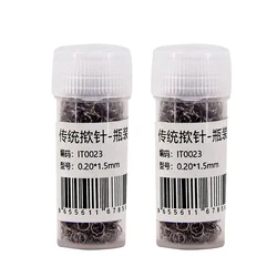 Two Bottles Press Needles Acupuncture Needle ZHONGYAN 2000 Pcs Ear Needle Massage Press Acupuntura Massage Tool 1000 Pcs/Bottle
