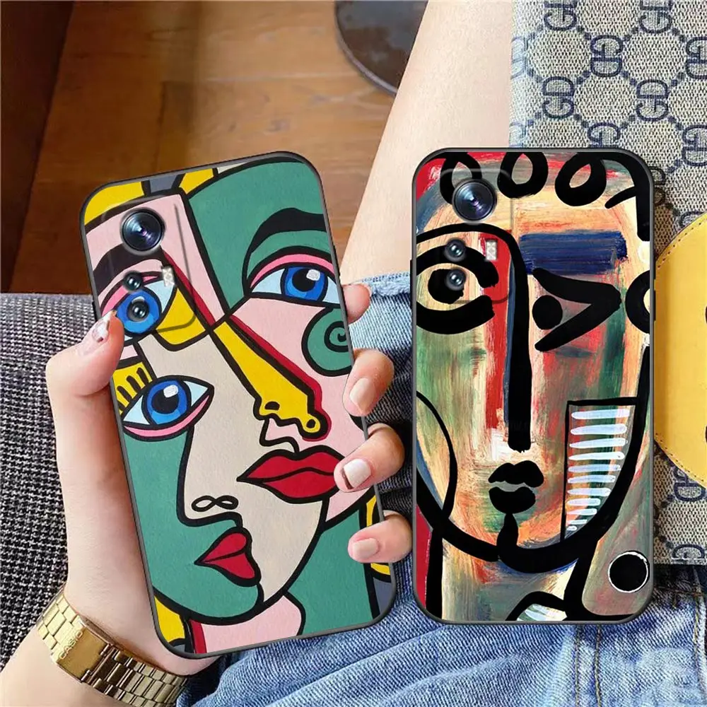 Picasso Abstract Art Painting Phone Case For Xiaomi 14 13 13T 12 12T 11 11T 10T 5GNE POCO X3 X4 X5 M4 M5 M6 F5 F6 Lite Case Capa