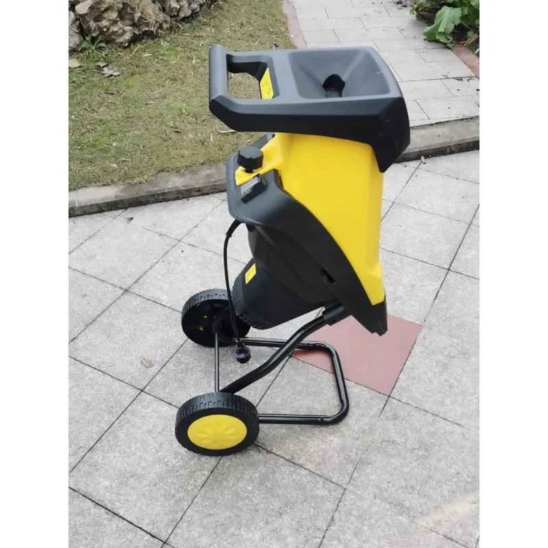 ff.&Electric branch chipper small household orchard branch crusher high power wood chipper-h#