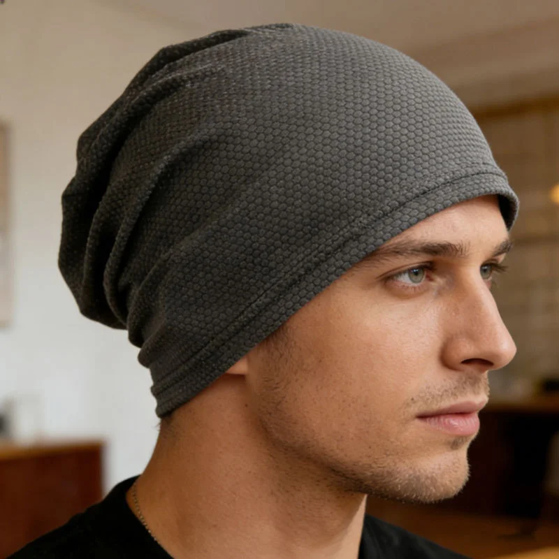 

Solid Color Breathable Pullover Hat for Men Women Headscarf Hiking Baseball Riding Beanie Brimless Cap Spring Running Sport Cap