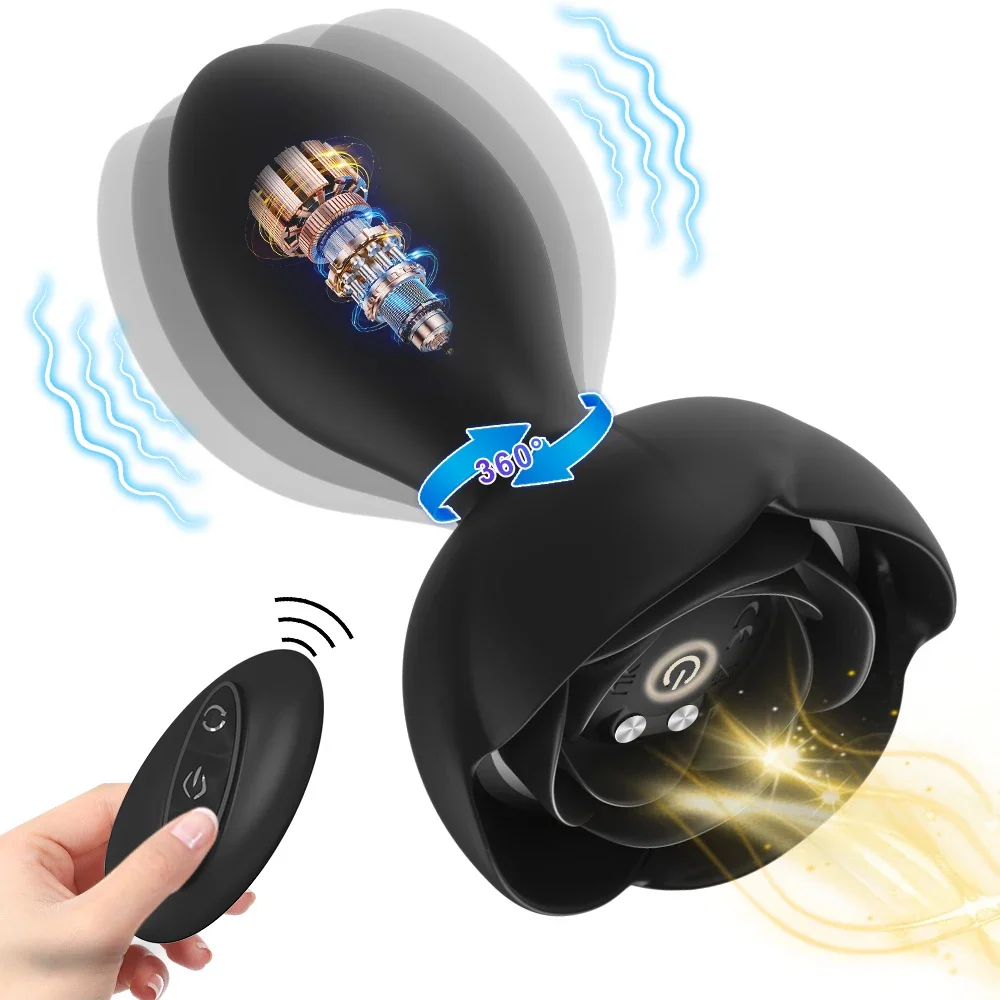 Wireless Remote Control Anal Vibrator Male Prostate Stimulator Female Vagina Massager Butt Plug Masturbator for Adult Sex Gay