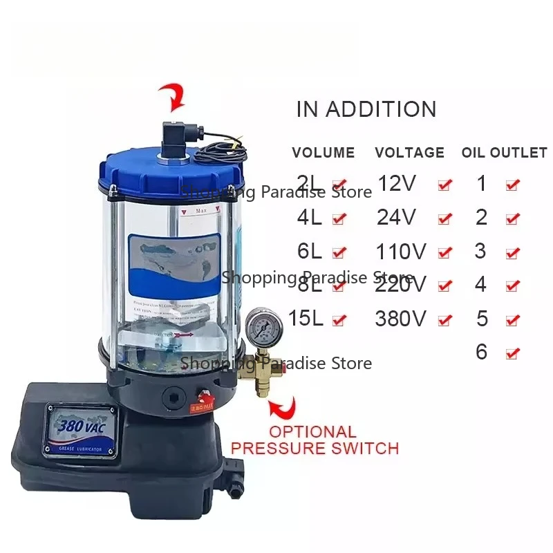 

Electrical Automatic Central Lubrication System Plunger Pump Delivery Control for Maintenance And Repair