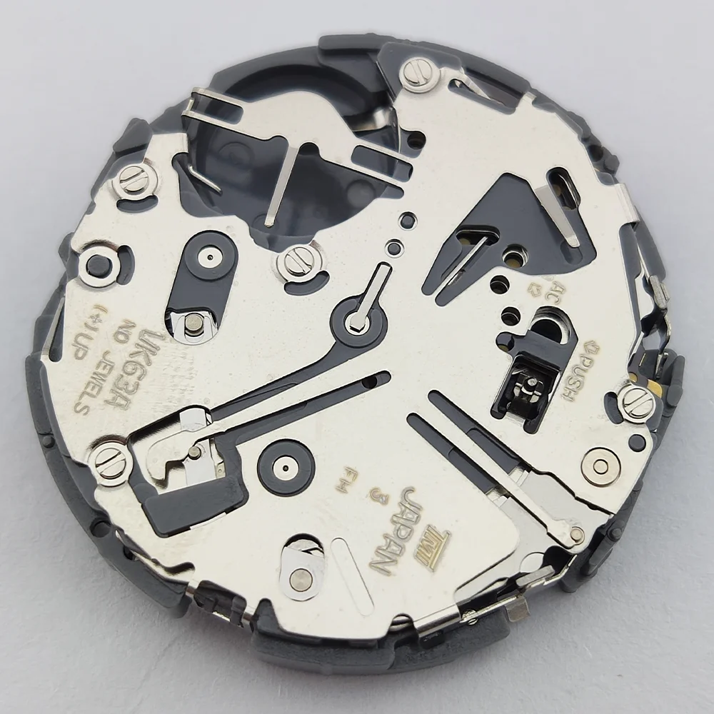 VK63A حركة ساعة كوارتز تاريخ الساعة 3 ساعة كرونوغراف حركة باتي لسلسلة VK VK63A VK64 ساعة تقويمية واحدة #3