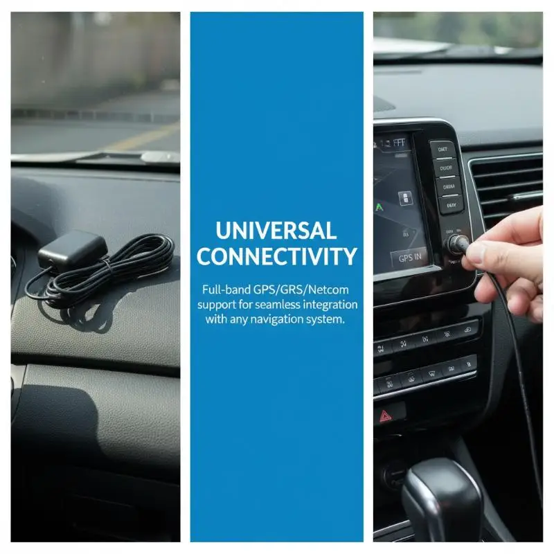 1Pcs 1.7 Meter GPS Antenna for Android Car Radio Strong Signal Reception DIY Solution for Caddy Lada  System
