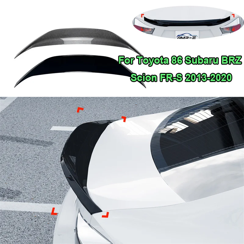 Tail Spoilers Rear roof Trunk Spoiler Wing For Toyota 86 Subaru BRZ Scion FR-S 2013-2020 Tail Tailgate Splitter Lip DUCKBILL