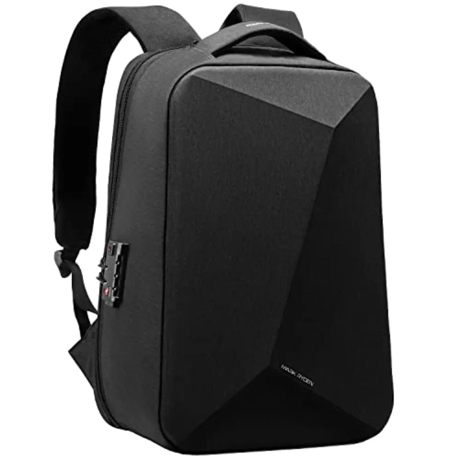 

Anti Theft Backpack with TSA Approved Lock and Scratch Resistant Shell, Waterproof Travel Backpack, USB Laptop Backpack for Men