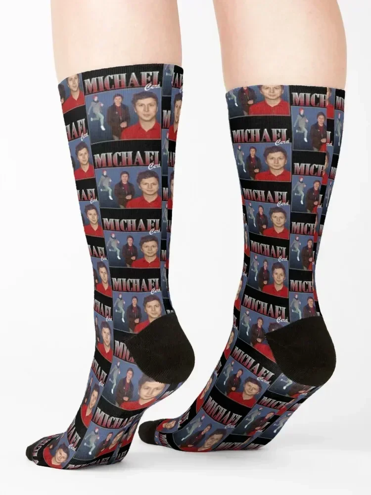 michael cera Socks cycling Toe sports cool Climbing Socks For Girls Men's
