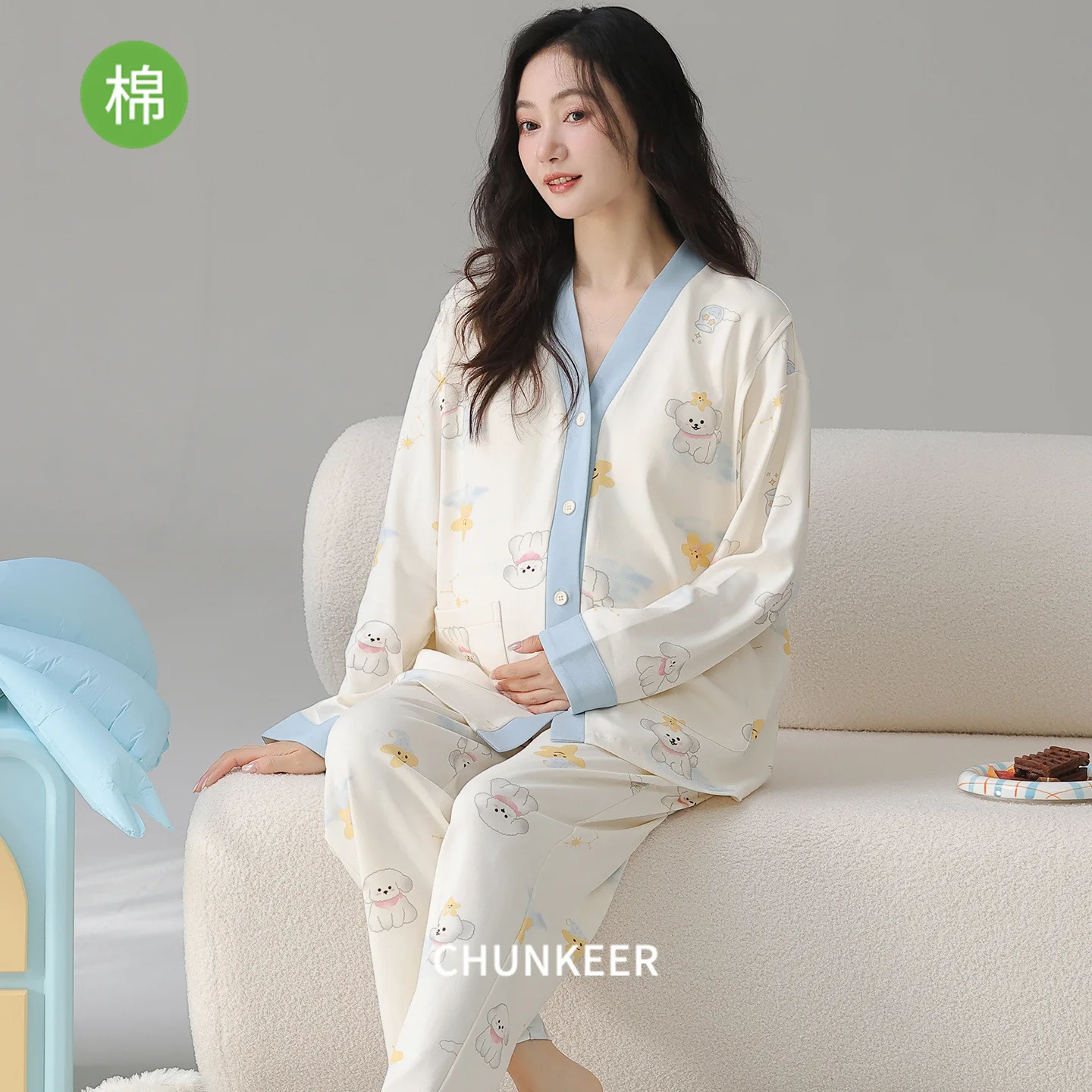 warm-pregnancy-nightwear-nursing-clothes-breastfeeding-pajamas-pregnant-sleepwear-autumn-winter-maternity-homewear-set
