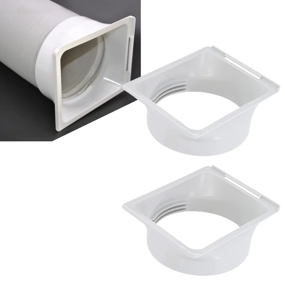 1/2PCS Portable Air Conditioner Exhaust Hose Connector With Square/round End Household Portable Air Conditioner Window Adapter