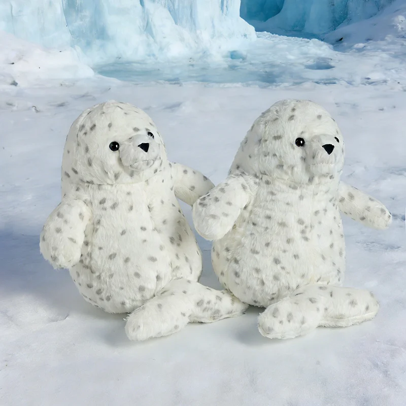 26 سنتيمتر Cuddly بقعة ختم ألعاب من نسيج مخملي العالم البحري لطيف ختم وأسد البحر محشوة الحيوان تحصيل المحيط لينة وسادة نوم هدايا الاطفال