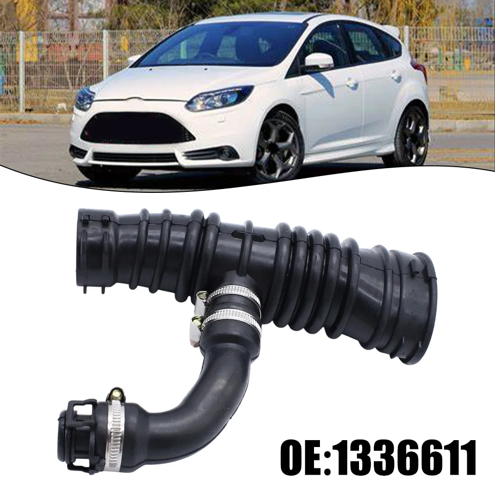 

Air Filter Replacement Air Filter Hose Plastic Material 260mm Length Easy Installation Air Filter For Focus C-max Hose Black