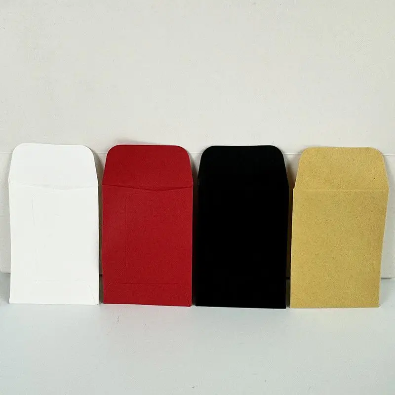 

50pcs/lot 12x9cm Envelope Jewelry Parts Storage Bag for Card Earring Necklace Bracelet Gift Packaging Bags Mini Envelopes Bag