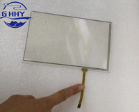Free ship new 7inch LB070WV7 TD01 LB070WV7-TD01 Touch screen panel with 4 Pins REPLACEMENT DIGITIZER FOR HYUNDA I VELOSTER RADIO