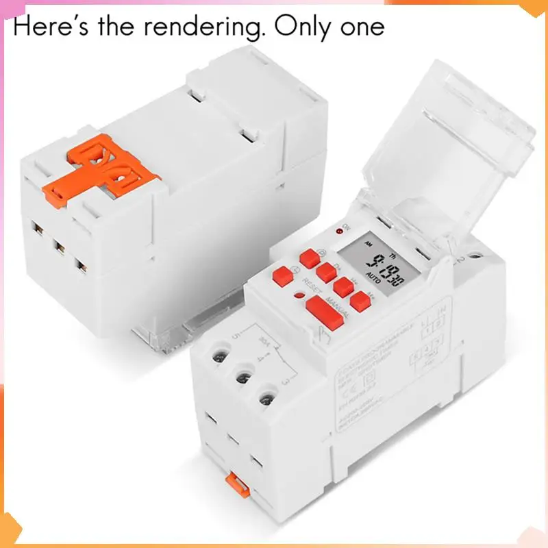 B94A 6X SINOTIMER TM919B 220V 30A Programmierbare Digitale Zeitschaltuhr DIN Automatische Zyklus Timing Controller Für Lichter, Fans