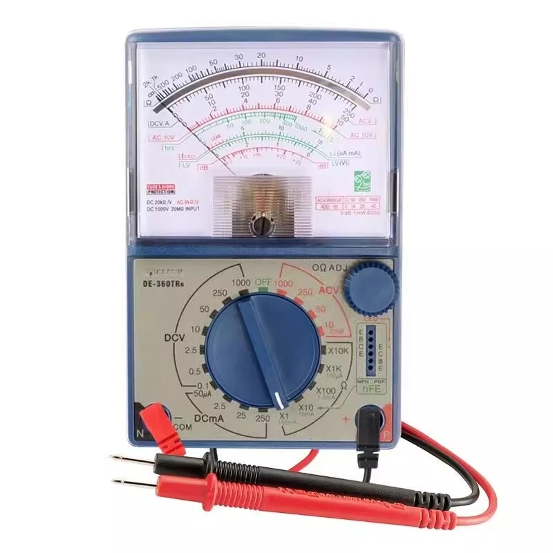 Pointer multimeter high precision internal magnetic electrical machinery multimeter anti-burn