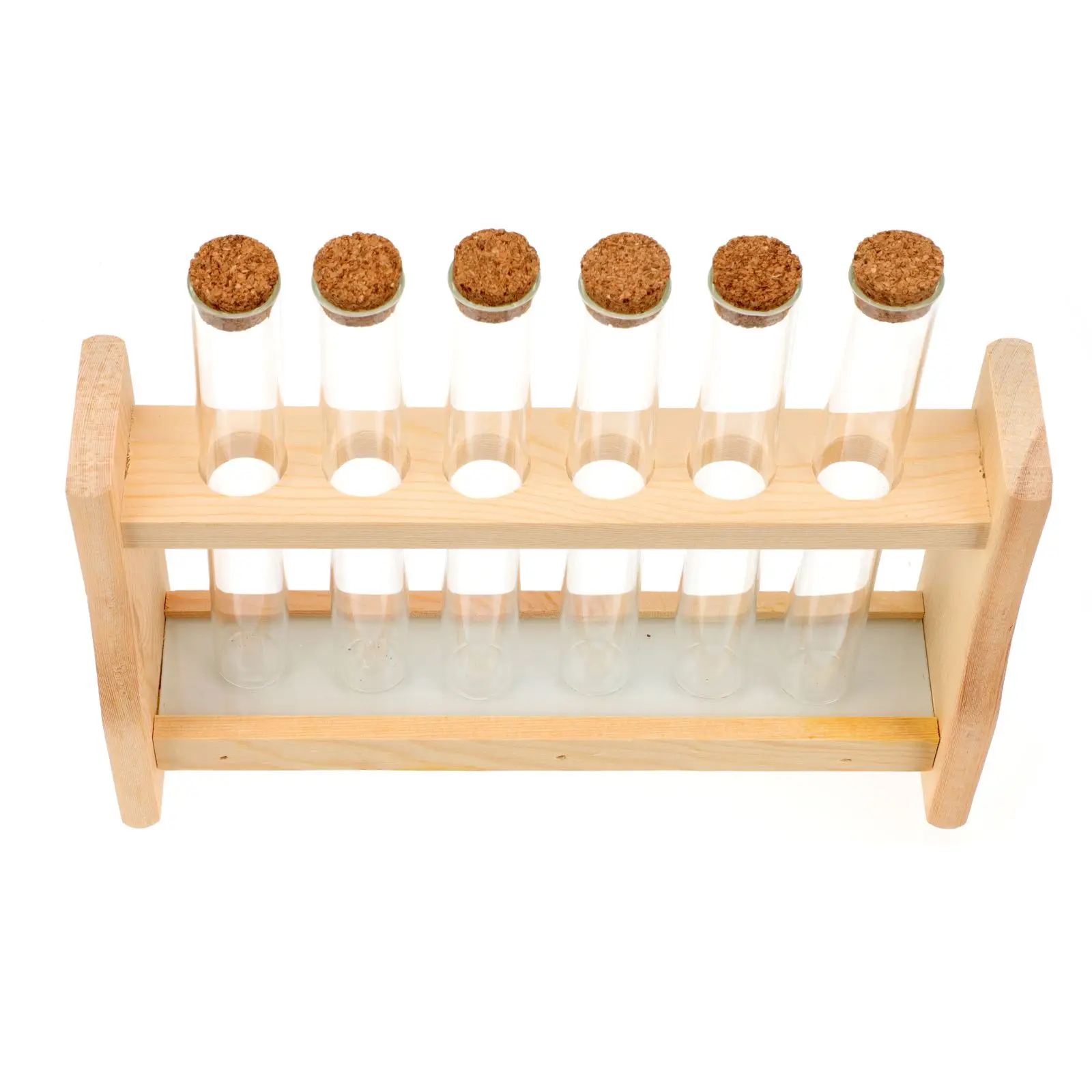 

Test Tube Rack Wooden Storage Essential Oil Glass Lab Stand Perfume HOLDER Tube Shelf Laboratory Teaching Supplies