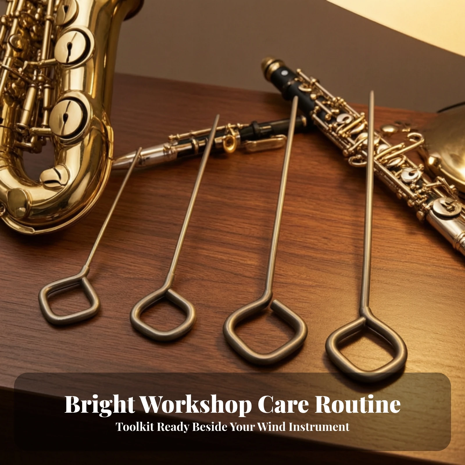 4 Pieces Saxophone Key Alignment Tool Compact Key Alignment Tool Metal Controlled for Musicians