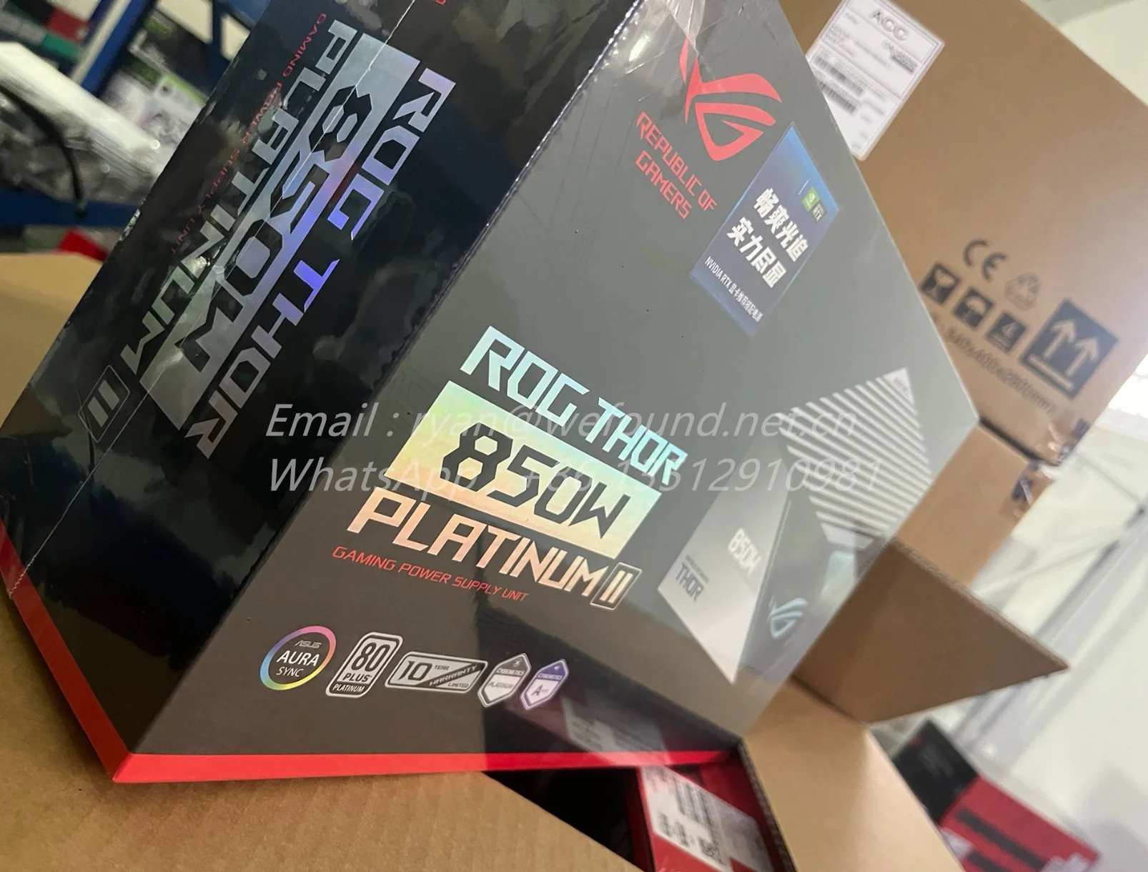 Voor ASUS ROG THOR II 850W PLATINUM GAMING-VOEDING