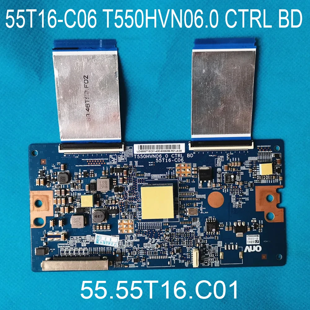 

Original T-CON LVDS Board 55T16-C06 T550HVN06.0 CTRL BD 5555T16C01 Logic board fits KDL-55W800B KDL-55W815B KDL-55W829B TV Parts