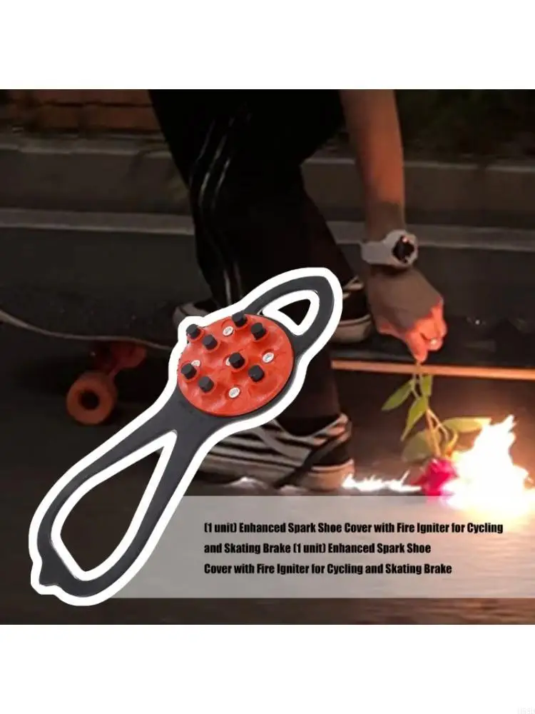 

Motorcycle Shoe Soles Brake Pad Cycling Bike Motorcycle Soles Flame Device