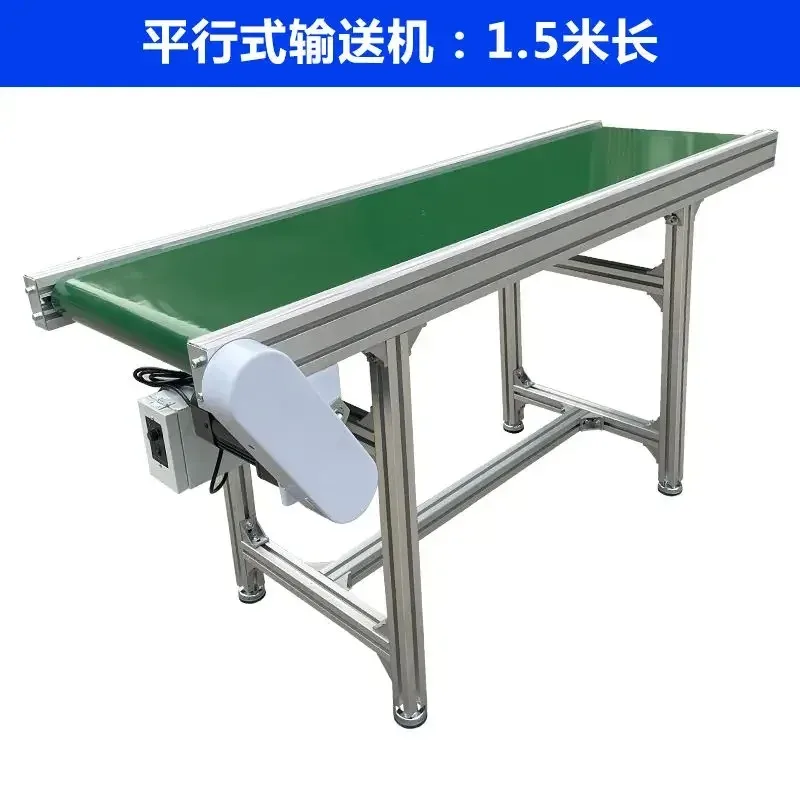 Small Assembly Line Conveyor Belt with Turning And Climbing Features for Efficient Material Handling